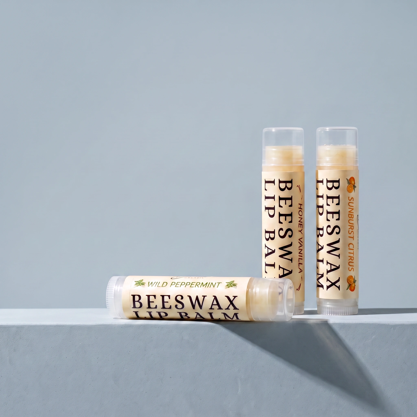 Beeswax Lip Balm Pack of 3 | Beeline Organic