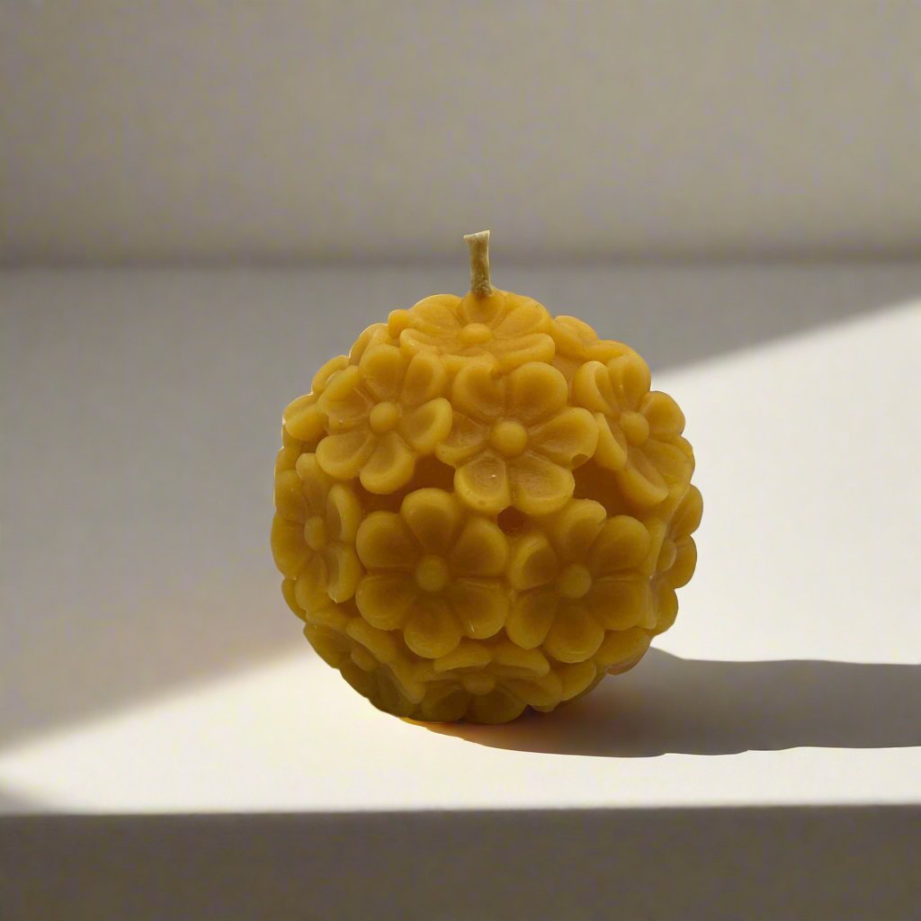 Beeswax Candle Flower Ball