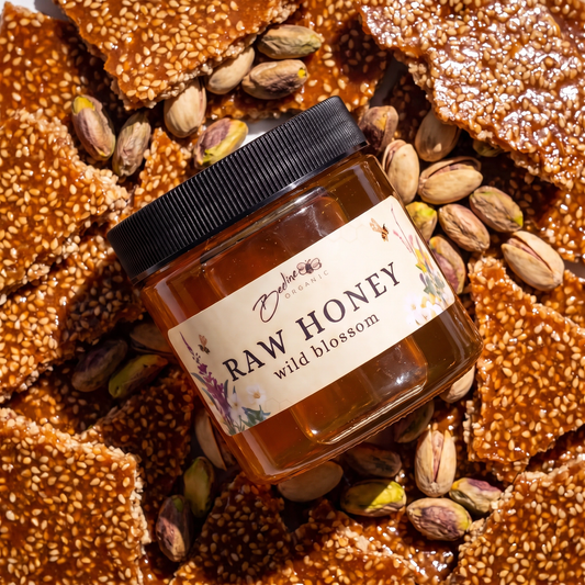 Traditional Greek Pasteli (Honey & Sesame Bars)