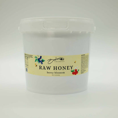 Berry Blossom Raw Honey 1 Gallon Bucket