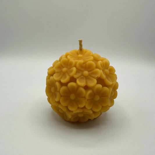 Beeswax Candle Flower Ball