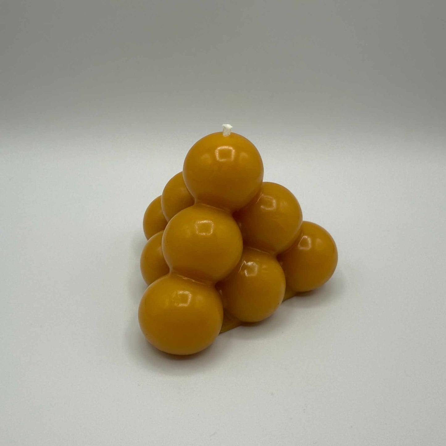 Beeswax Candle Ball Pyramid Large