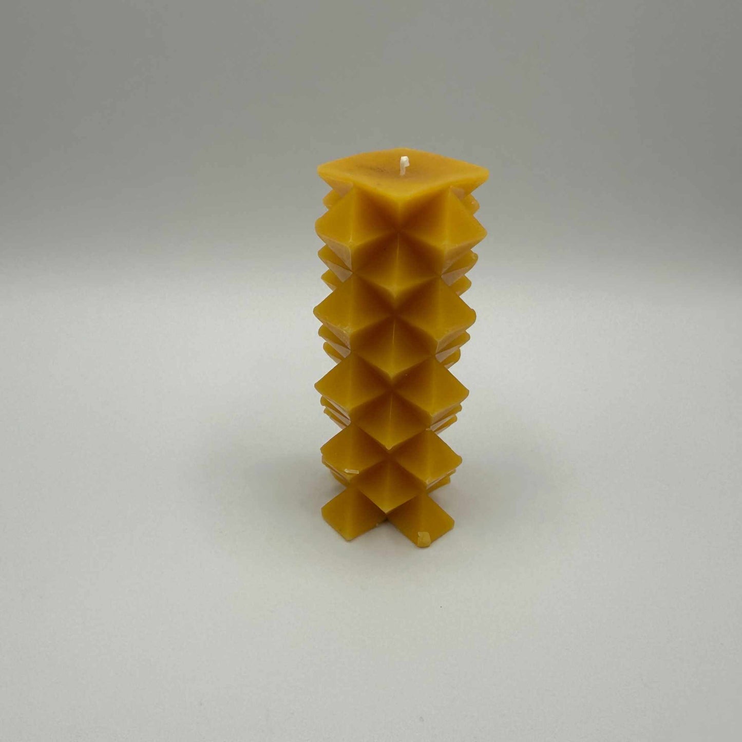 Beeswax Candles Carved