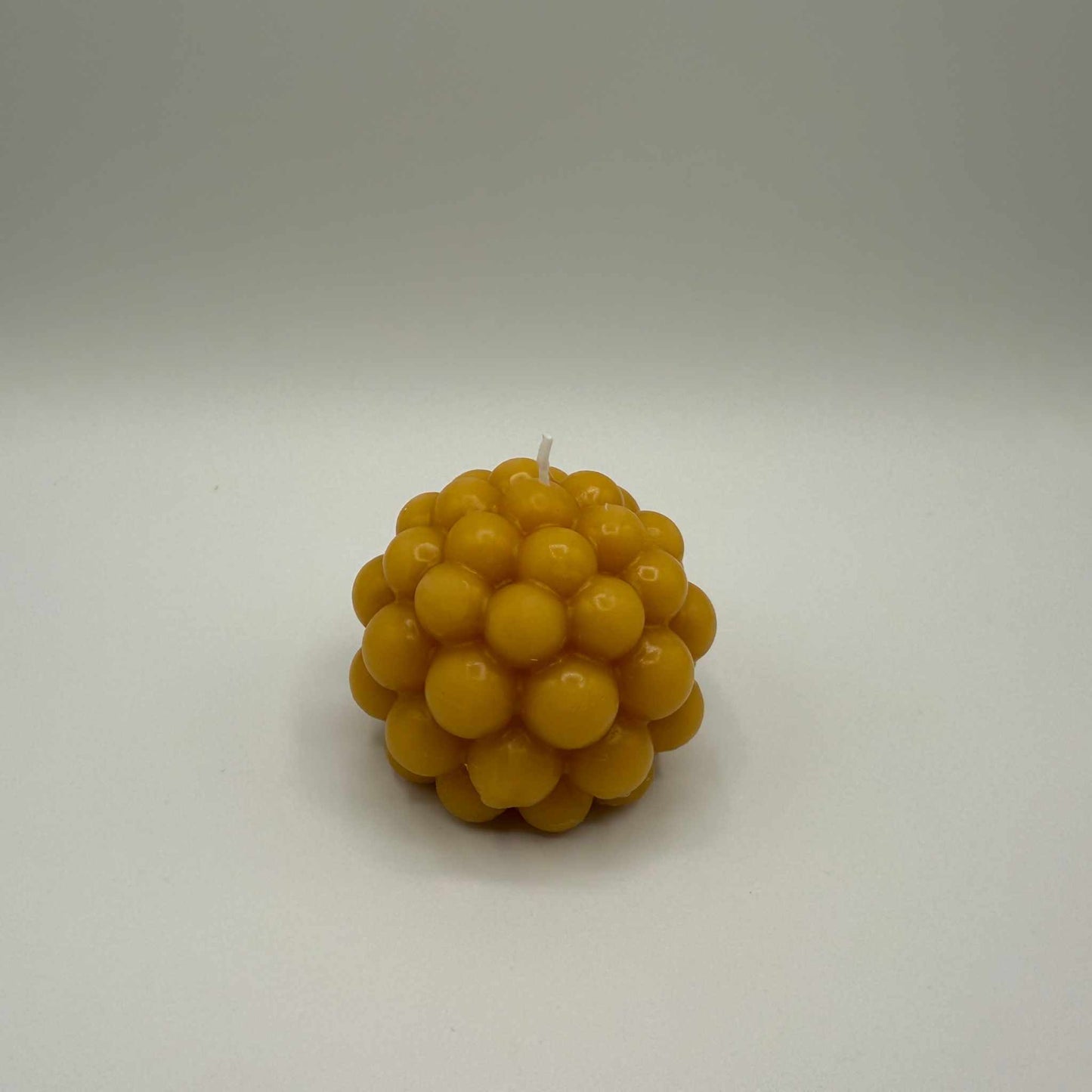 Beeswax Candle Poppy Sphere