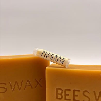 Handmade Peppermint Beeswax Lip Balm | Honey Infused | Beeline Organic