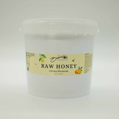 Beeline Organic citrus blossom honey 1 gallon — bulk best value unfiltered raw honey from Fresno CA