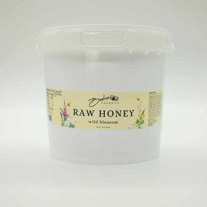 Beeline Organic wild blossom honey 1 gallon — bulk best value unfiltered raw wildflower honey from Granite Falls WA