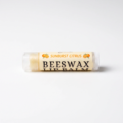 Sunburst Citrus Beeswax Lip Balm | Honey Infused | Beeline Organic