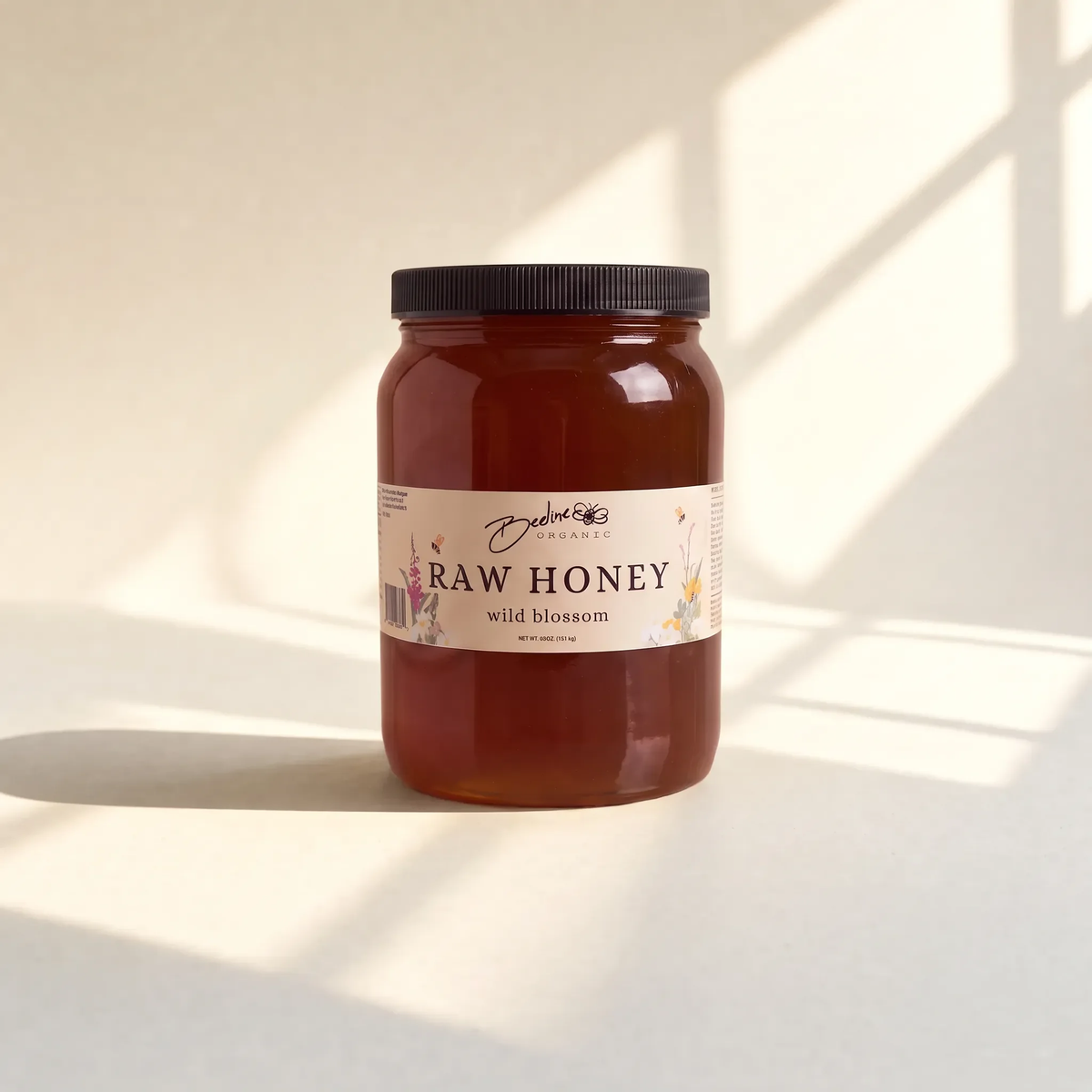Raw Honey Jar Wild Blossom 64oz.