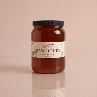 Raw Honey Jar Wild Blossom 64oz.